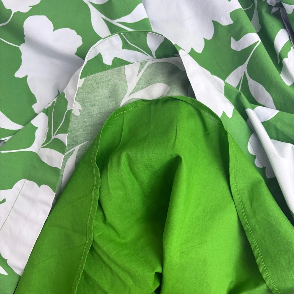 Kate Spade Green and Light Blue Oversized Tunic Dress - Picture 7 of 9